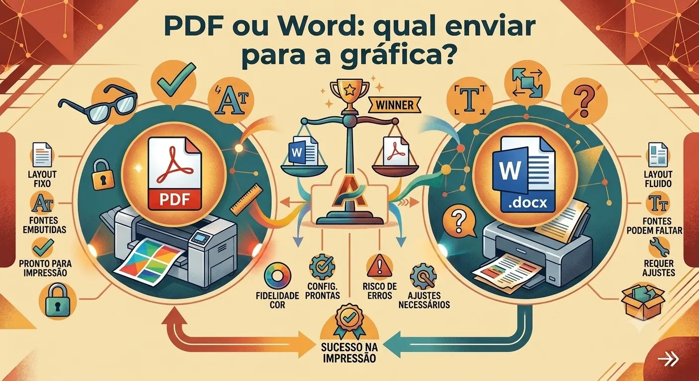 PDF ou Word: qual enviar para a gráfica? | Copy In The Box